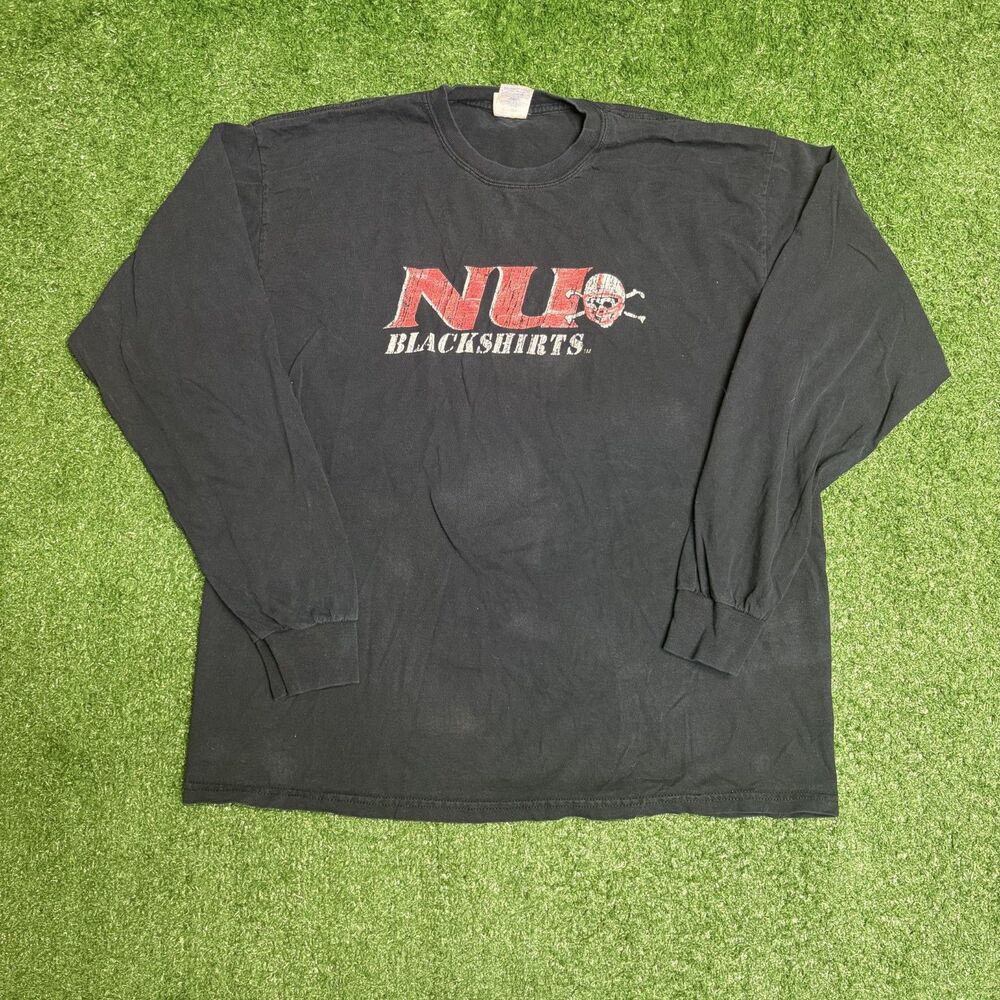 Nebraska Cornhuskers BLACKSHIRTS Long Sleeve Men’s XL NCAA Football Tee